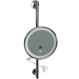 116501682 Косметическое зеркало d.200 мм на штанге хром BEMETA