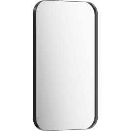 RM0205BLK РМ Зеркало 50*90 см цвет чёрный AQWELLA