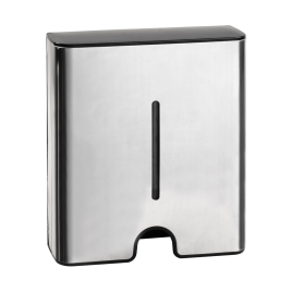 124103043 HOTEL Диспенсер бумажных полотенец сталь шлифованная/тиснение BEMETA