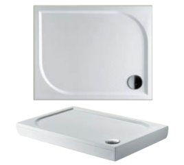 D004007005 Душевой поддон KOLPING DB32 100x90 белый с сифоном RIHO