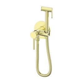 OL-829902-BG Y-LINE Гигиенический душ со смесителем матовое золото OLIVEEKA