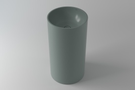 1.02.019.11.3 ANDROMEDA Раковина напольная 44х44 Soft Rock Color палитра RAL HOLBI