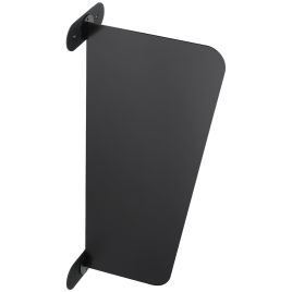 101542070 HOTEL Перегородка для писсуаров черный матовый BEMETA