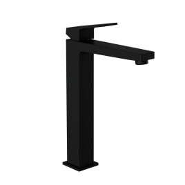 A4372436EXP Minimax Square Смеситель для раковины-чаши (высокий) черный матовый VITRA
