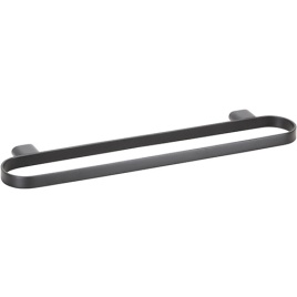 167104400 ORGANIC BLACK Полотенцедержатель двойной черный матовый BEMETA