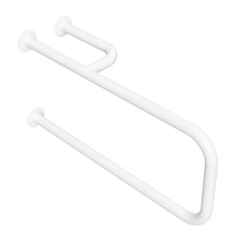 301112164 Oпopный пopучeнь правый белый BEMETA