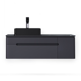 *Shi.01.120-M/P/A Тумба Shine 120  с МФМ подвесная антрацит JORNO