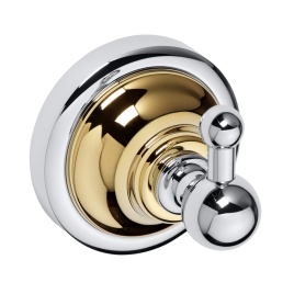 144206018 RETRO Крючок золото/хром BEMETA