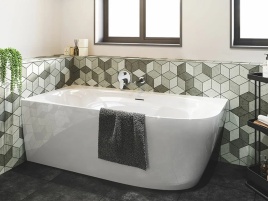 B097001005 OMEGA CORNER Ванна 170x80 RIHO