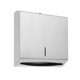 113103045 HOTEL Диспенсер для бумажных полотенец сталь шлифованная BEMETA