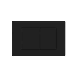 OL-E12-MB Панель смыва (металл) черный матовый OLIVEEKA