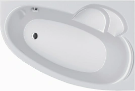 ВАС028030П100 KATRINA Ванна асимметричная правая 170х110 белая ALBA SPA