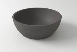 2.02.001.44.4 MOON Раковина 43x43 Nano Concrete бетон HOLBI