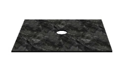 KPK995 Столешница 100см компакт-плита Курибита (1 вырез)