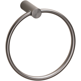 173204060 GRINO Полотенцедержатель круглый графит матовый BEMETA