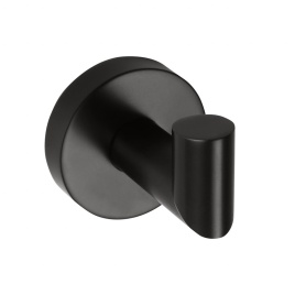 104206020 DARK Крючок для одежды, черный BEMETA