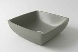 1.02.007.11.3 JUPITER Раковина 43x43 Soft Rock Color палитра RAL HOLBI