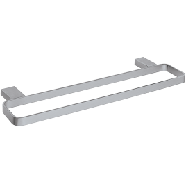 180004085 NIA Полотенцедержатель двойной 500mm сталь шлифованная BEMETA