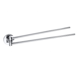 104204191 OMEGA Полотенцедержатель двойной поворотный, хром BEMETA