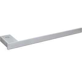180004045 NIA Полотенцедержатель 297mm правый сталь шлифованная BEMETA