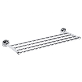 144302182 RETRO Полочка для полотенец 600 мм хром BEMETA