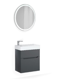 *Тумба Folk 65 подвесная антрацит JORNO