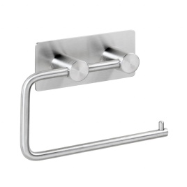 163112225 EASY Держатель туалетной бумаги сталь шлифованная BEMETA