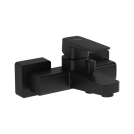 A4273736EXP Root Square Смеситель для ванны черный матовый VITRA