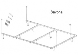 207100 Опорная конструкция для ванны SAVONA RIHO
