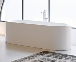 B130001105 VALOR ванна 170х72 белая матовая RIHO