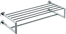 104205102 OMEGA Полочка для полотенец, хром BEMETA