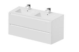 D120BM Тумба под раковину/столешницу Дион 120 Белый мат