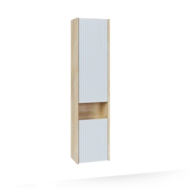 Toss.04.140/P/SS-W/JR Пенал Tossony 140 подвесной Сонома светлая/Белый белый JORNO