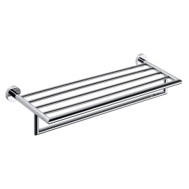 104205072 OMEGA Полочка для полотенец 655 мм, хром BEMETA