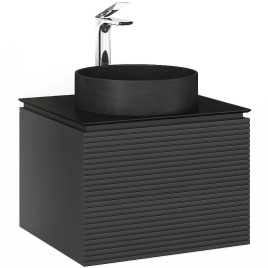 *Stn.01.60/P/A/JR Тумба Stone 60 антрацит JORNO