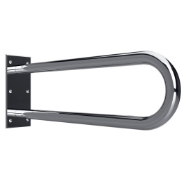 301102051 Oпopный U-oбpaзный пopучeнь сталь полированная BEMETA