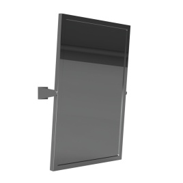 301401031 Откидное зеркало 600х400 мм сталь полированная BEMETA