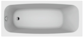 ВПР0140100100 SEVILLA Ванна прямоугольная 160х70 белая ALBA SPA