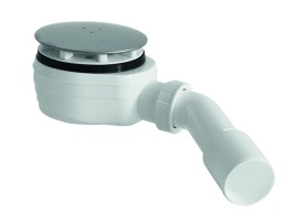 EWCN942 Сифон для душевых поддонов 90/40 хром низкий PLASTBRNO