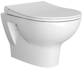 5795B003-6077 Zentrum Подвесной безободковый унитаз с сиденьем микролифт