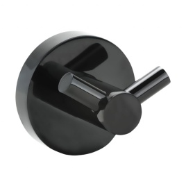 159106032 HEMATIT Крючок двойной антрацит глянец BEMETA