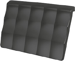 207041 Подголовник AH17 для SOLID SURFACE (GEL) RIHO