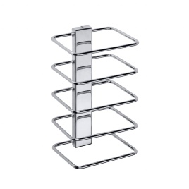 101302182 HOTEL Настенный держатель полотенец сталь полированная BEMETA