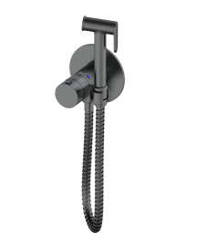OL-829909-BGM Y-LINE Гигиенический душ с термостатом оружейный металл OLIVEEKA