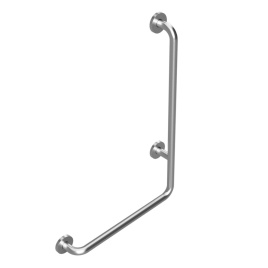 301122042 Hacтeнный пopучeнь правый 890x630 мм сталь шлифованная BEMETA