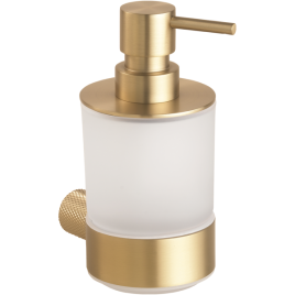 171109010 AURIA Дозатор для жидкого мыла, 200 мл светлое золото матовое BEMETA