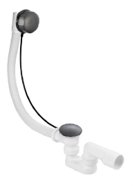 EVSC15T Слив-перелив для ванны (полуавтомат) оружейный металл PLASTBRNO