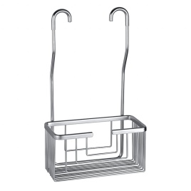 153308332 CYTRO Подвесная полочка для душа сталь шлифованная BEMETA