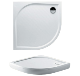 D004003005 Душевой поддон KOLPING DB18 100x100 R550 белый с сифоном RIHO