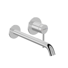 A43549EXP Minimax Round Внешняя часть встроенного смесителя для раковины хром VITRA